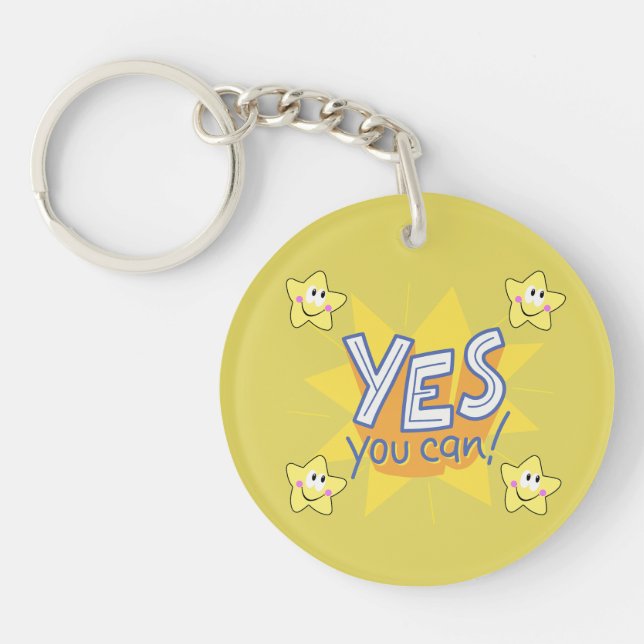 Porte-clefs Positive Vibes Only (Devant)