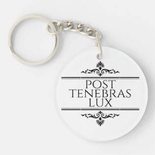 Porte-clefs Post Tenebras Lux