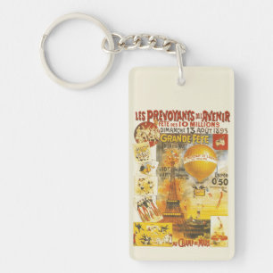 Porte-clefs Poster de la foire Antique Grand Fete