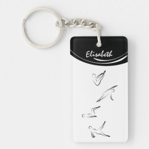 Porte-clefs Poteaux Pilates
