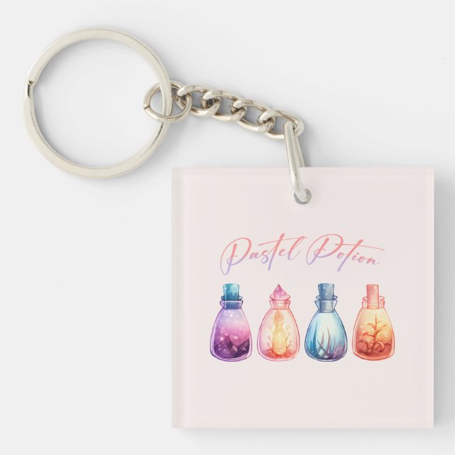 Porte-clefs Potion Pastel (Devant)
