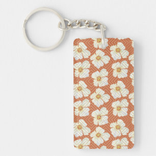 Porte-clefs Poulet orange