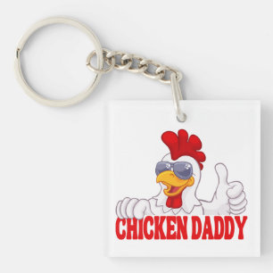 Porte-clefs Poulet papa Poulet Papa Père Poulet Amant