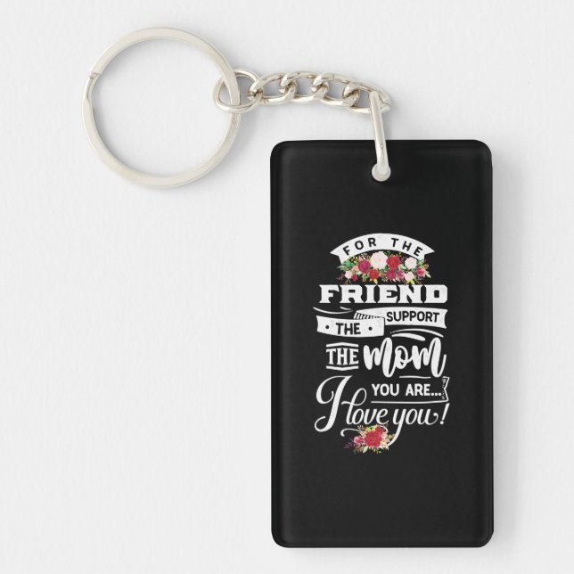 Porte-clefs Pour Les Amis Que Je T'Aime (Devant)