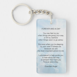 Porte-clefs Pour toujours et un jour