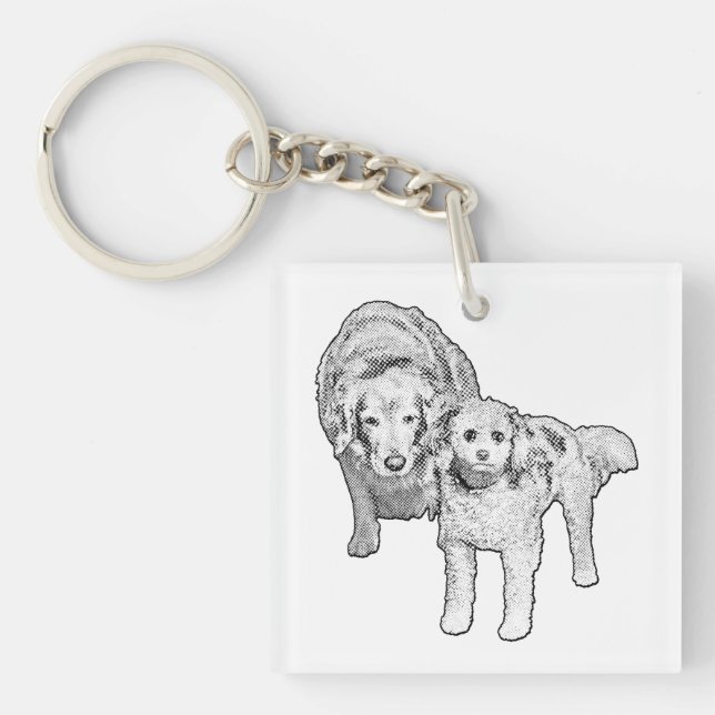 Porte-clefs Pousse-Aventure, Accent Fidèle (Devant)