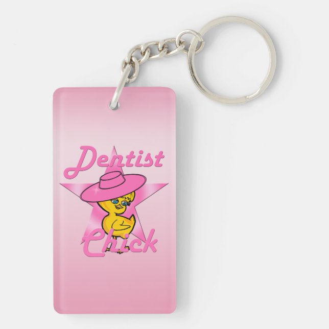 Porte-clefs Poussette dentiste #8 (Dos)