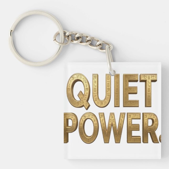 Porte-clefs Pouvoir Tranquille | Grande Design Sphinx Egypte (Devant)