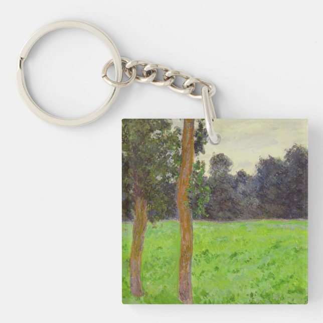 Porte-clefs Prairie de La de dans de Claude Monet | Deux (Devant)