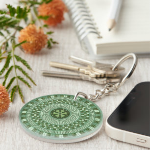 Porte-clefs Pratique cible Mandala