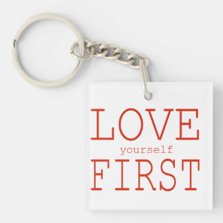 Porte-clefs Premier de l'amour vous-même