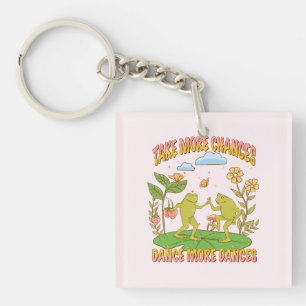 Porte-clefs Prends Plus De Chances, Danse Plus De Danse