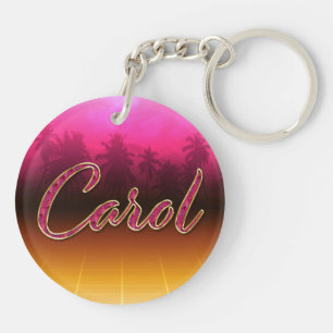 Porte-clefs Prénom de Carol