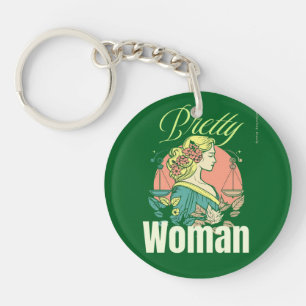 Porte-clefs Pretty Woman – Illustration de Beauté Captivante
