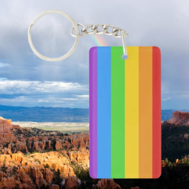 Porte-clefs PrideSpark : Fierté arc-en-ciel (Créateur téléchargé)
