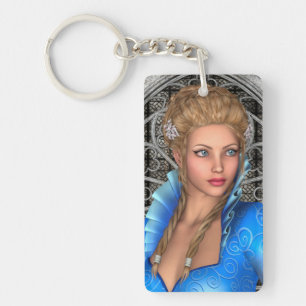 Porte-clefs Princesse de conte de fées
