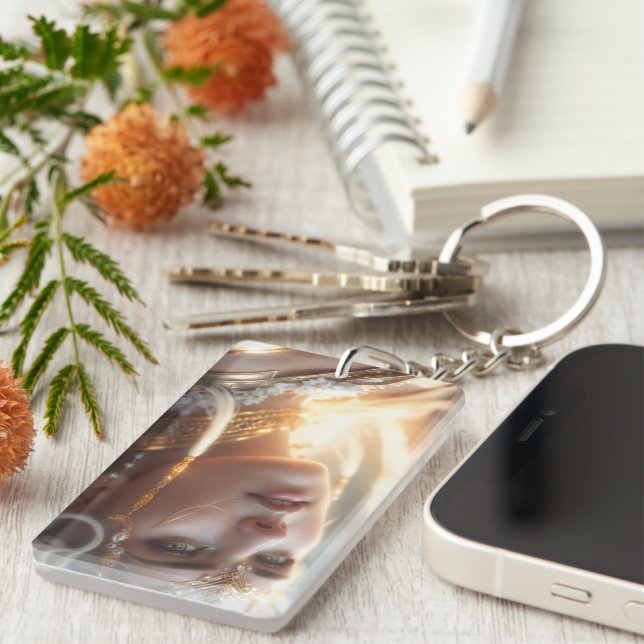 Porte-clefs princesse grecque (Devant droit)