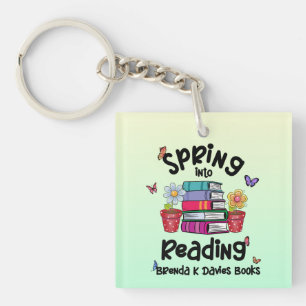 Porte-clefs Printemps En Lecture Brenda K Davies Livres
