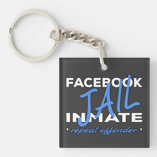 Porte-clefs Prison Facebook (Devant)