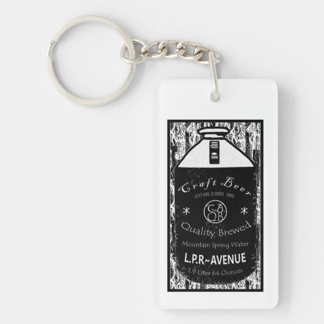 Porte-clefs Producteur de bière artisanale (Devant)