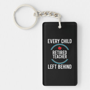 Porte-clefs Professeur Cadeaux Enseignant à la retraite lais