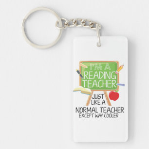 Porte-clefs Professeur de lecture