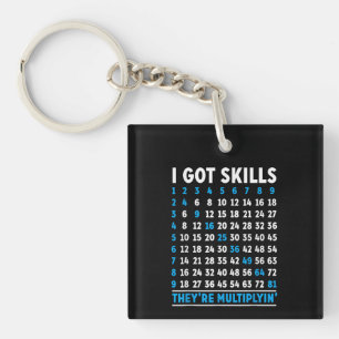 Porte-clefs Professeur de mathématiques Classe I A Des Compéte