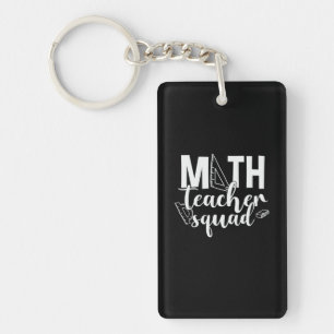 Porte-clefs Professeur de mathématiques Équipe d'enseignants d