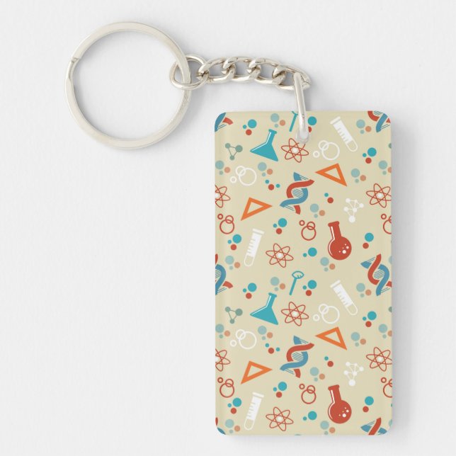 Porte-clefs Professeur de sciences à l'école Cadeaux Biologist (Devant)