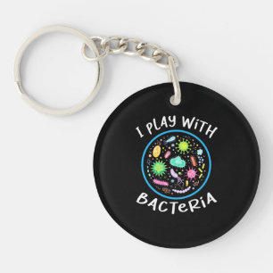 Porte-clefs Professeur de sciences de microbiologie