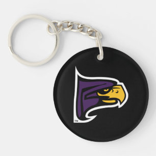 Porte-clefs Profil de la mascotte Hawk du Hunter College