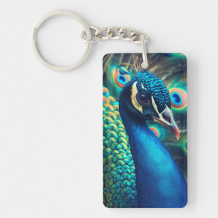 Porte-clefs Profil Peacock