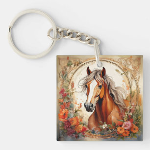 Porte-clefs Profitez des moments qui vous rendent heureux Chev