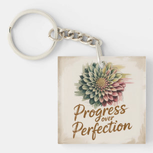 Porte-clefs Progrès Plutôt que Perfection