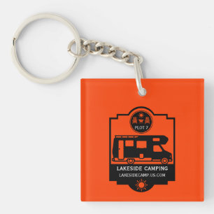 Porte-clefs Promotion du camping Caravan