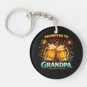 Porte-clefs Promu au futur grand-père