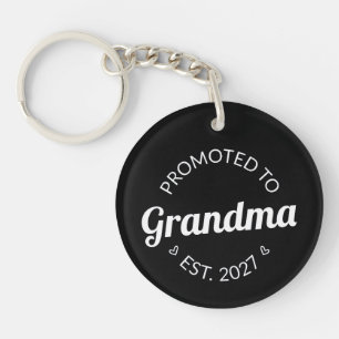 Porte-clefs Promue Grand-mère dès 2027 Nouvelle Mamie Je