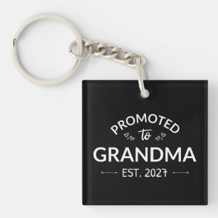 Porte-clefs Promue Grand-mère Ét 2027 Nouvelle Nana II