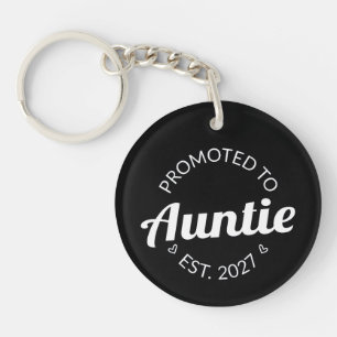 Porte-clefs Promue Tatie Est 2027 Nouvelle Tante I