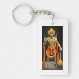 Porte-clefs Protection divine Hanuman Ji Porte - clé