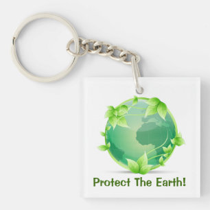 Porte-clefs Protéger La Terre