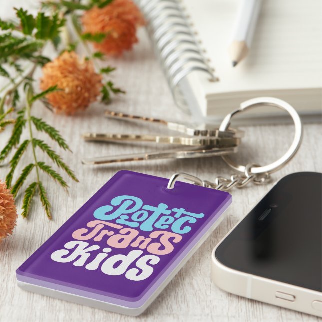Porte-clefs Protéger le Porte - clé Trans Kids (Devant droit)