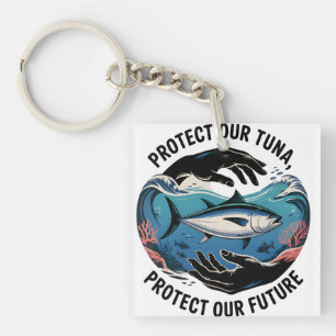 Porte-clefs Protéger notre thon