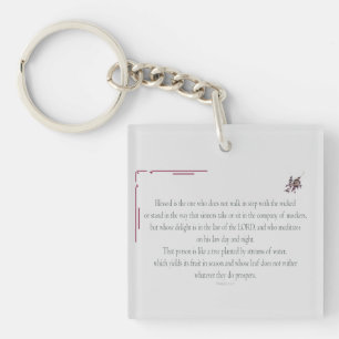 Porte-clefs PSAUM 1, ou not walk in step with the wicked