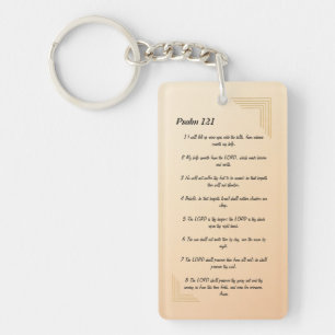 Porte-clefs Psaume 121