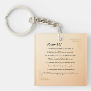 Porte-clefs Psaume 121   porte - clé