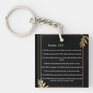 Porte-clefs Psaume 121   porte - clé