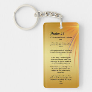 Porte-clefs Psaume 23