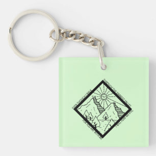 Porte-clefs Psaume 23 4 Ne crains aucun mal Bible chrétienne V