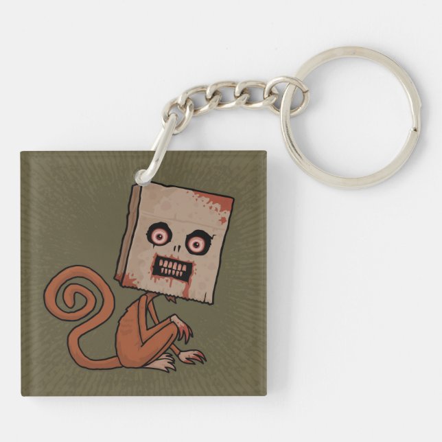 Porte-clefs Psycho Sack Singe (Dos)